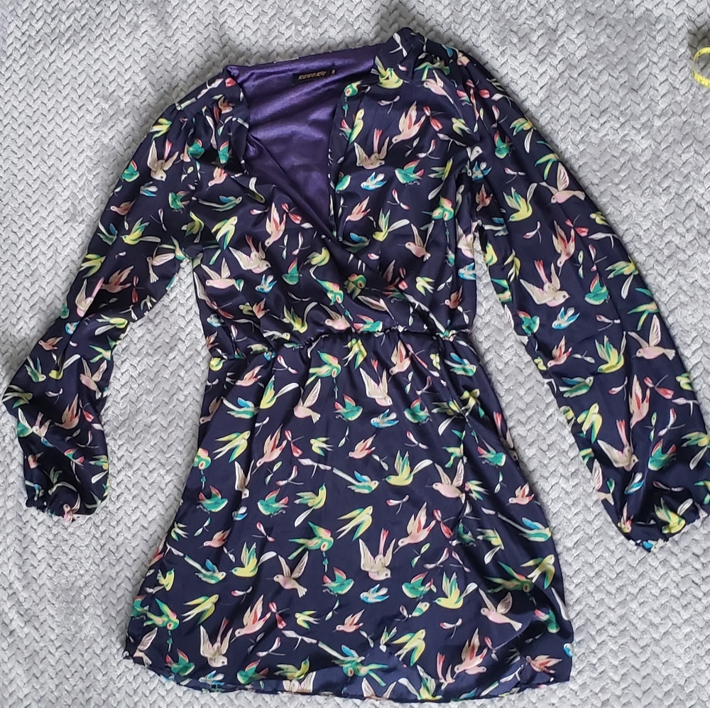 Reborn long sleeve wrap Tunic Top or dress